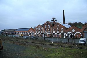 Archivo:Cambrian Railway works, Oswestry - geograph.org.uk - 316616