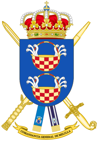 Coat of Arms of Melilla General Command.svg
