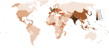 Archivo:Countries by population density