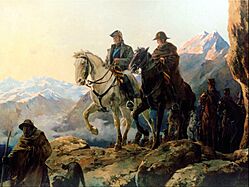 Archivo:El cruce de los Andes por el Gral. San Martín