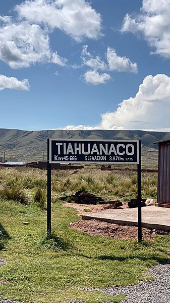 Entrance to tiahuanaco