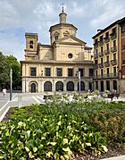 Exterior of the Church of San Lorenzo, Pamplona 03