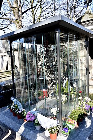Archivo:France Gall graf cimetière de Montmartre 24-02-2019 14-23-38