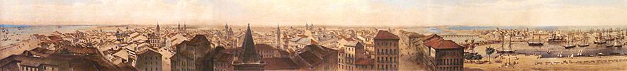 Archivo:Frederick Hagedorn - Panorama do recife - 1855