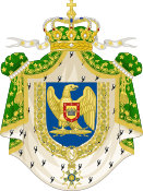 Grand coat of arms of Eugène de Beauharnais as viceroy of Italy2.svg