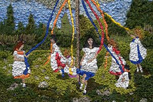 Archivo:Hayfield well dressing detail 1694059426 b8892c1d6e o