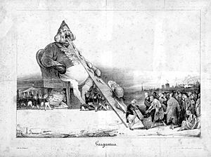 Archivo:Honoré Daumier - Gargantua