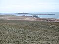 Isla Pingüino, Chata y Castillo