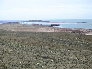 Archivo:Isla Pingüino, Chata y Castillo