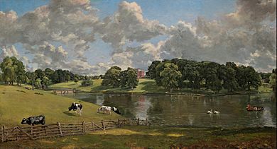 Archivo:John Constable - Wivenhoe Park, Essex - Google Art Project