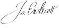 John Endecott Sig