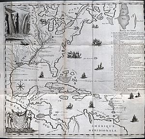 Archivo:Joutel Carte Nouvelle de la Louisiane et de la Riviere de Missisipi 1713 UTA