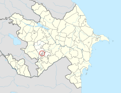 Khankendi City in Azerbaijan 2021.svg