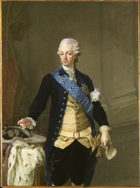 Archivo:King Gustav III of Sweden (Lorens Pasch d.y.) - Nationalmuseum - 19407