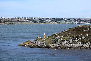 Lighthouse on Navy Point, overlooking Stanley Harbour.jpg