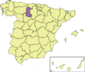 Localización de la provincia de Palencia-2