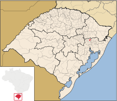 Locator map of Feliz in Rio Grande do Sul.svg