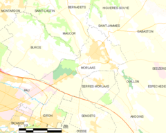 Map commune FR insee code 64405.png