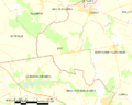 Map commune FR insee code 89209