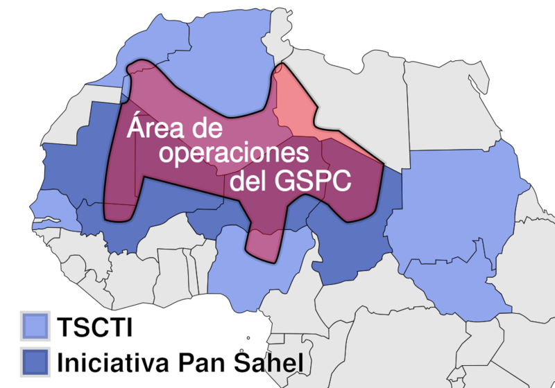 Mapa GSPC