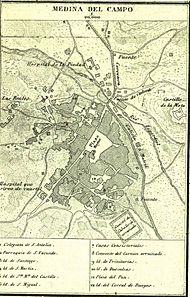 Archivo:Mapa de Medina del Campo, 1852, por Francisco Coello (assembled)