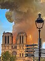 Notre Dame on fire 15042019-1 (cropped)
