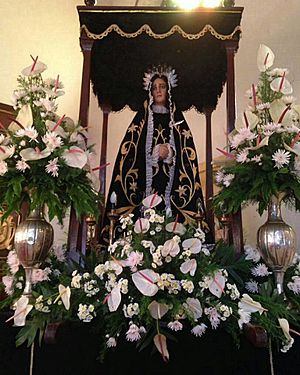 Archivo:Nuestra Señora de los Dolores - Catedral Santa Rosa 1