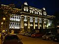 Palacio de Justicia (iluminación nocturna)
