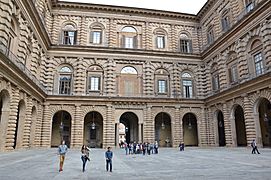 Palazzo Pitti Courtyard