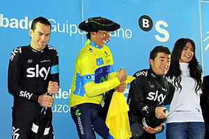 Archivo:Podio Vuelta al País Vasco 2013