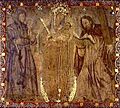 Reliquia con la imagen de Virgen de Chiquinquira