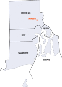 Condados de Rhode Island.