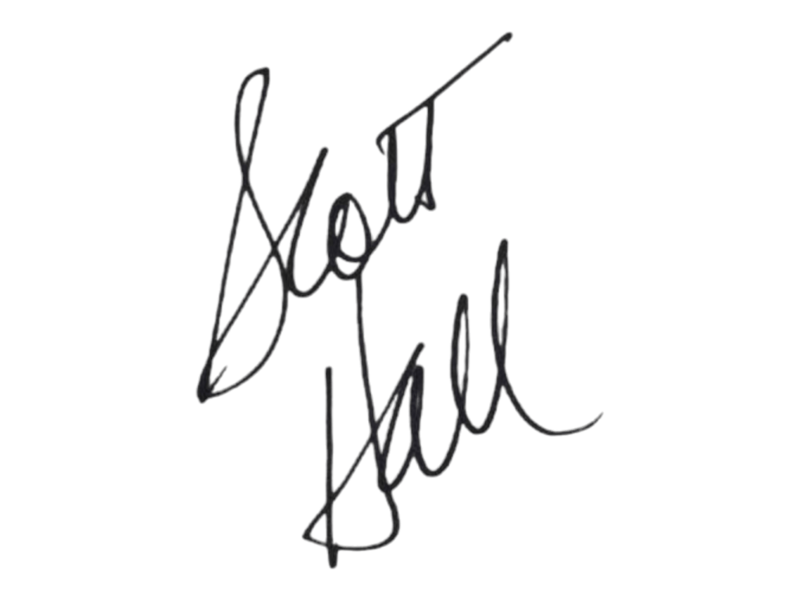 Scott Hall Signature