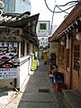 Seoul-Insadong-A restaurant entrance-03