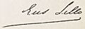 Signature of Eusebio Lillo