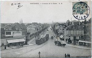 Archivo:Soissons Avenue de la Gare