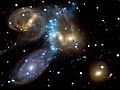 Stephan's Quintet X-ray + Optical
