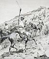 Uprising of Yaqui Indians Remington 1896