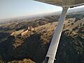 Vista aerea del Castillo de Montalbán
