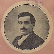 1911, Biblioteca Patria, La tragedia de don Íñigo, Pedro Luis de Gálvez (cropped) Pedro Luis de Gálvez.jpg