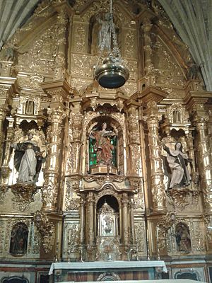 Archivo:Almarza. Retablo de Santa Lucía