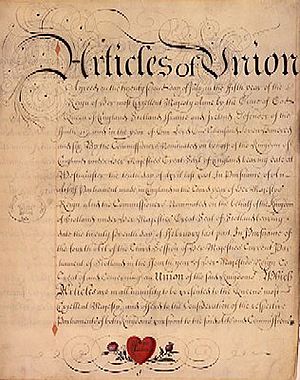 Archivo:Articles of Union 1707