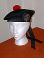 Balmoral bonnet black