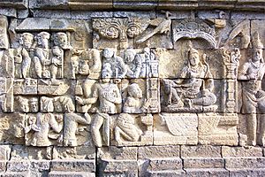 Archivo:Borobudur relief 1