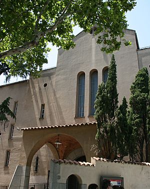Archivo:Caputxins Sarrià - Façana església