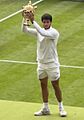 Carlos Alcaraz Wimbledon 2023 Gentlemen's Singles Trophy