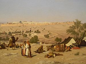Archivo:Charles-Théodore Frère, Jerusalem et ses environs 1837