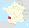 Département 33 in France 2016