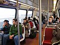 Dc metro car interior