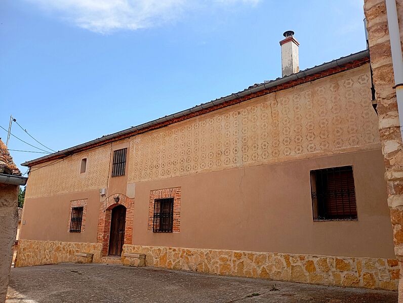 Esgrafiado de Peñarrubias